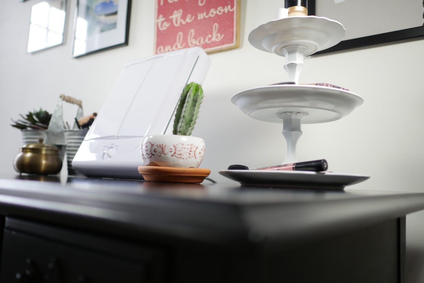 MY BOHO MAKEUP VANITY